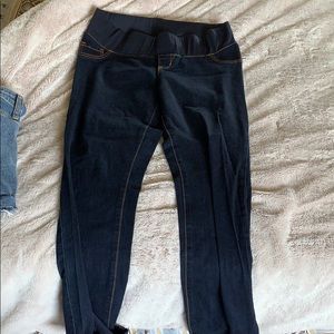 Low panel maternity jeans